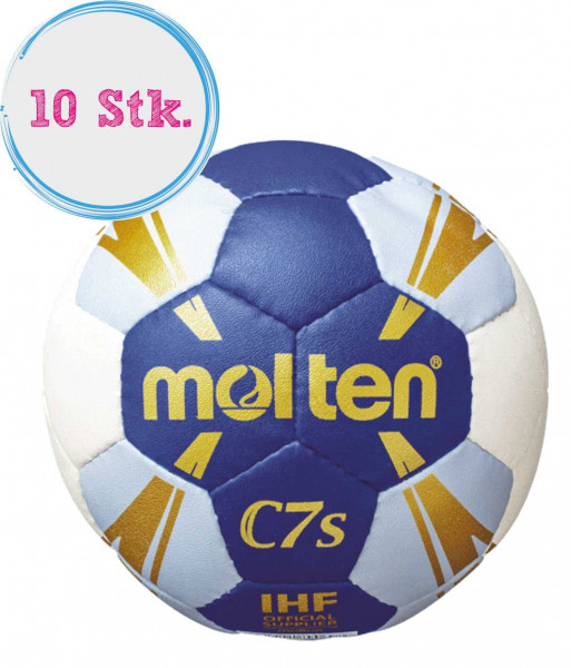 Molten Methodik-Handball H0C1350-BW-HS - 10er Set