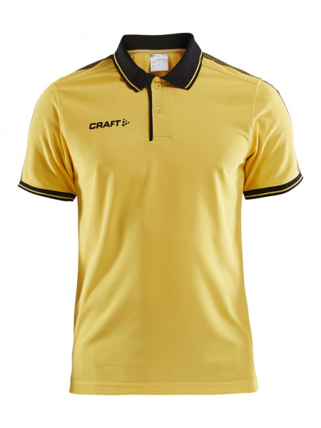 CRAFT Pro Control Poloshirt M Sweden Yellow/Black
